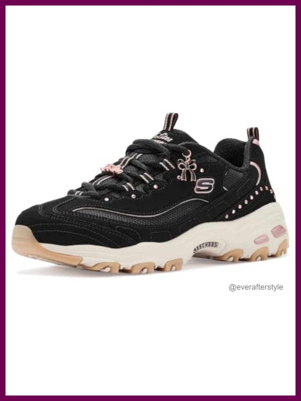 Skechers D'Lites 20th Anniversary Low-Top Sneakers, Air-Cooled Memory Foam,